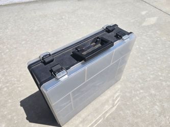 Portable two-sided small parts organizer