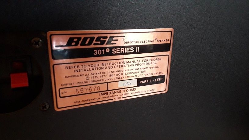 Bose 301 Series II