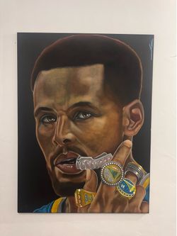 Steph Curry - Original Painting on Canvas