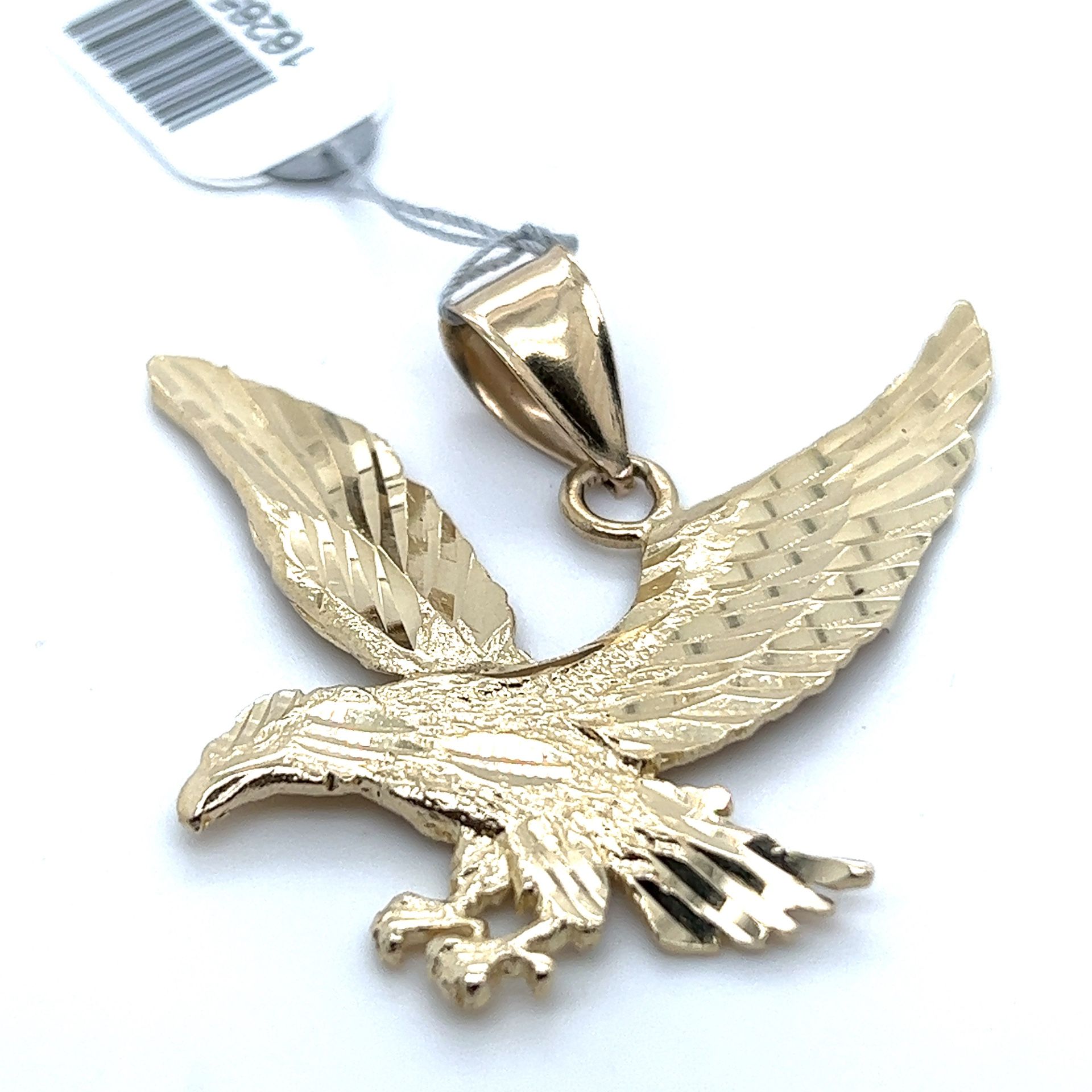 14kt Gold Large Eagle Pendant 162658 12