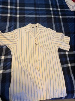 Gucci GG Logo Short Sleeve Shirt Size Large