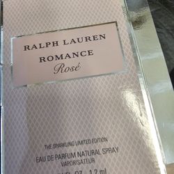 Ralph LAUREN Romance Rose Perfume Tester