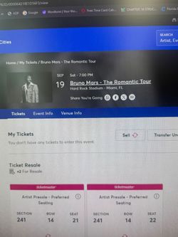 Bruno Mars Concert