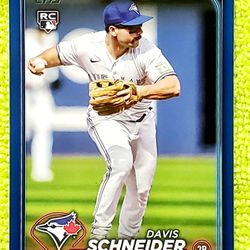 Toronto Blue Jays David Schneider Rc Blue#189
