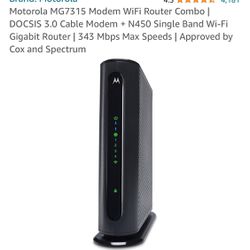 Motorola Modem WiFi Router Combo