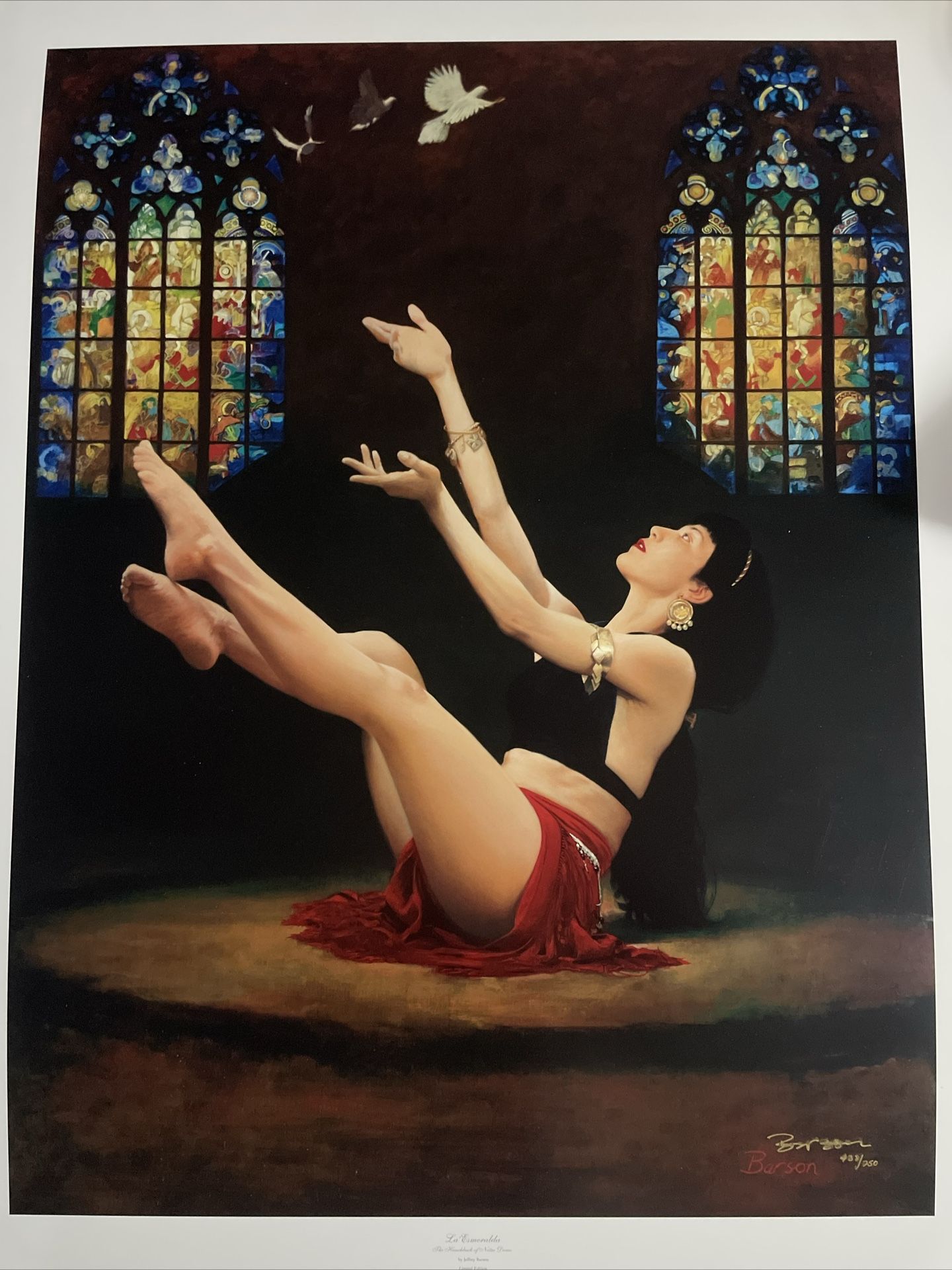 “La Esmeralda”- Signed Jeff Barson Print