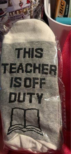 Teacher socks