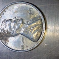 Steel Wheet Penny 1943 No Mint Mark 