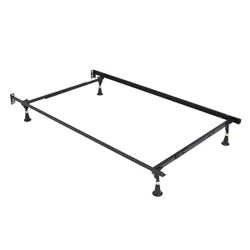 Metal Bed Frame Adjustable to Twin/Full Bed Size Base For Box Springs And Mattress. New From Factory Available For Delivery