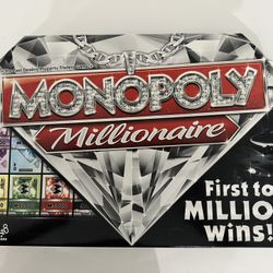 Monopoly Millionaire Hasbro Board Game, Family Game Night Fun