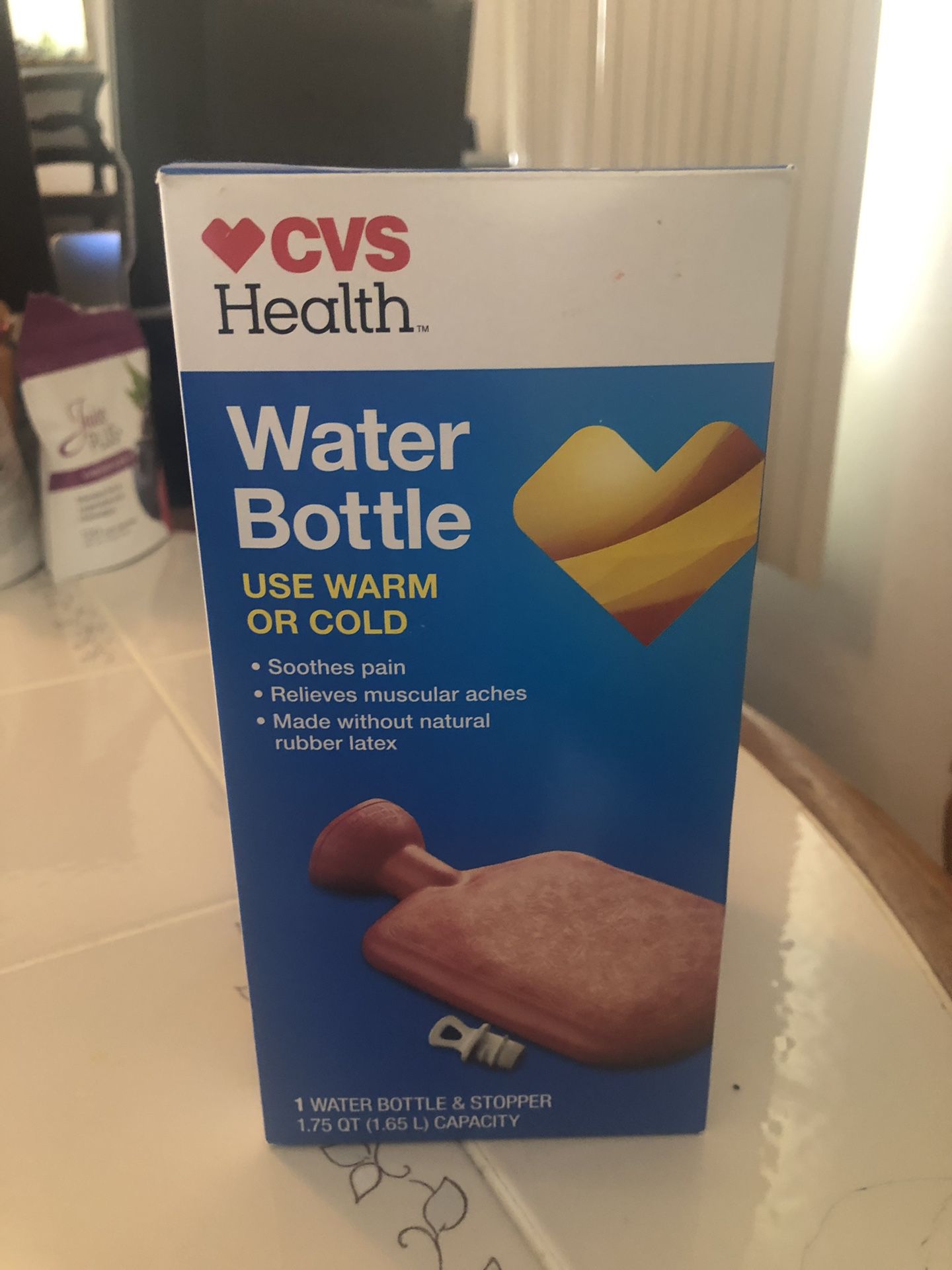 HEALTH - Water Bottle - Use HOT or COLD compress