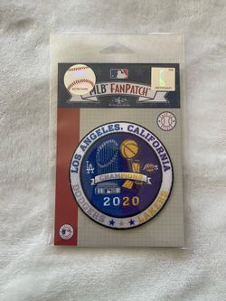 LA Dodgers & LA Lakers (City Of Champions) Patch