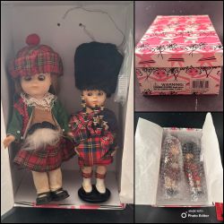 Vogue Dolls “Hi I'm Ginny  Miss 1930s TOO” Scottish Girl & Boy Collectible Dolls