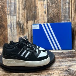 NEW Adidas Forum Low CL Toddler Unisex Kid’s Size 7 Cloud Boost Sneakers