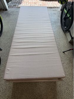 Bed with Mattress Single