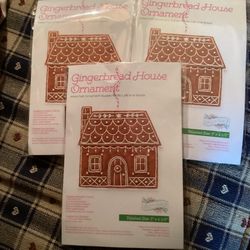 Gingerbread House Ornament’s Kits/ Each