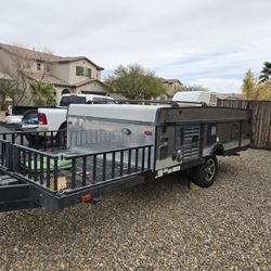 2017 Forrest River Flagstaff 23SC Toy Hauler Pop Up RV