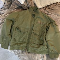 Ralph Lauren Army Bomber Jacket, Sz XL, $100 OBO
