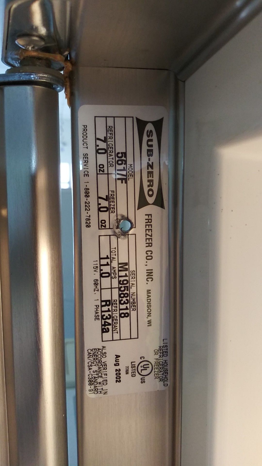 Subzero 561 refrigerator for Sale in Miami, FL OfferUp