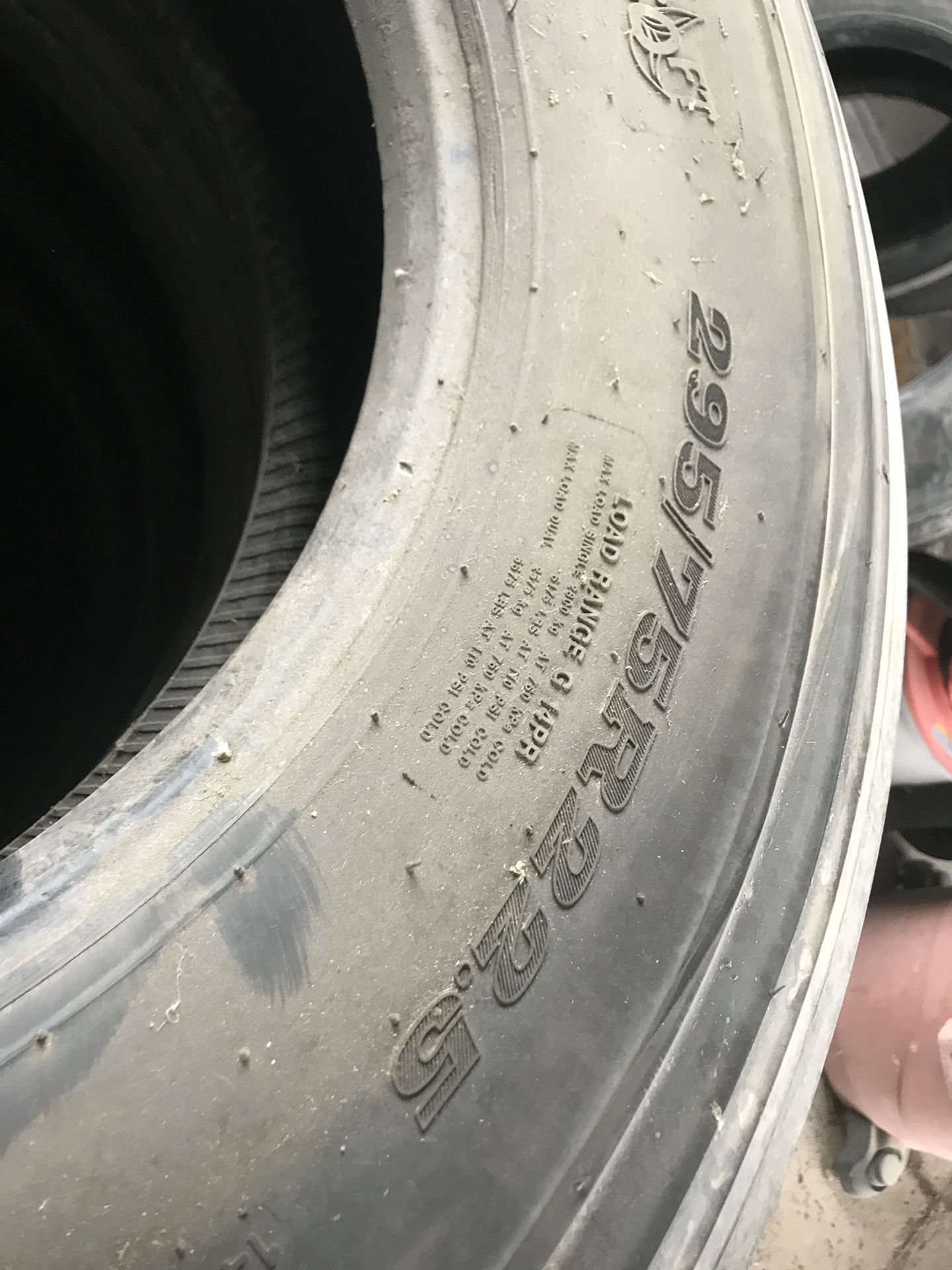 Used semi tires