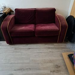FREE Burgundy Loveseat