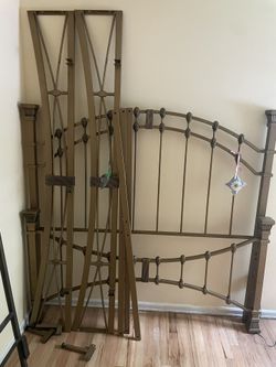 Wrought iron Full Headboard