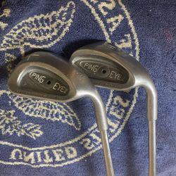 Ping Eye Two Wedge And Lob Wedge Golf Clubs
