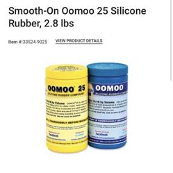 Smooth On Oomoo 25 Silicone Rubber - 2.8lbs