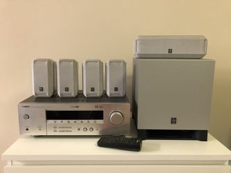 Yamaha HTR-5730 Receiver & Power Subwoofer YST-SW010