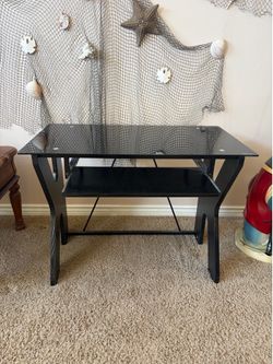 Black Computer Desk