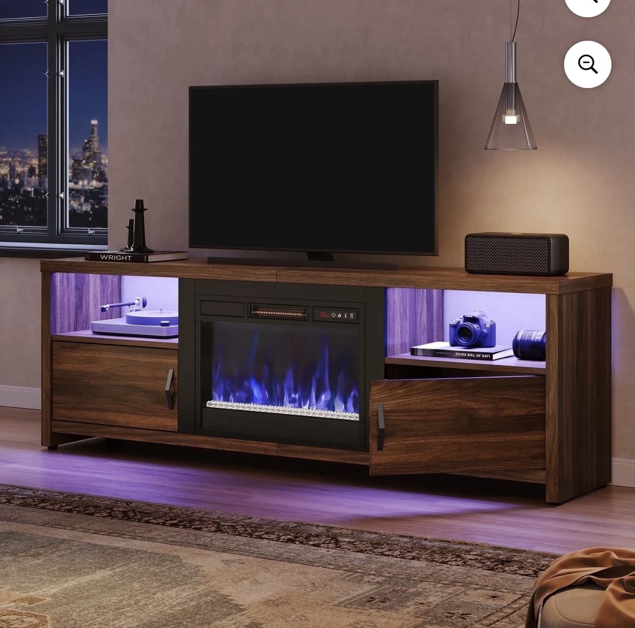 Fire Place TV Stand