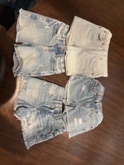 Abercrombie kids/Levis/Zara girls shorts size 7/8