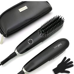 Mini Hair Straightener Brush