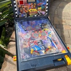 Vintage Crash Team Racing Pinball Machine 