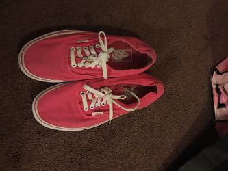 Vans pink