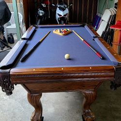 Pool Billiard Table