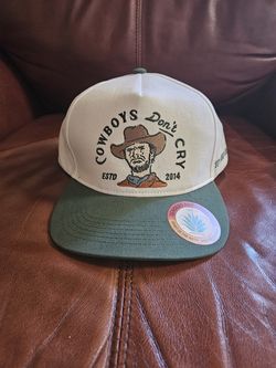 Cowboys Don't Cry Ballcap adjustable Snapback