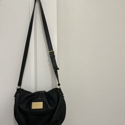 Marc Jacob Black Leather Crossbody Bag