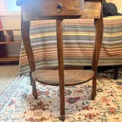 farmhouse/rustic console table