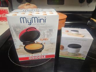Mini griddle and chopper!