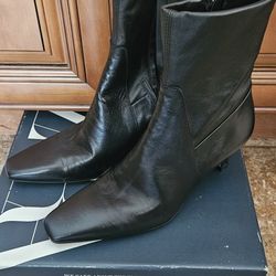 Zara Boots, Genuine Leather 