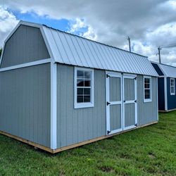 10x20 Side Lofted Barn Portable Building 