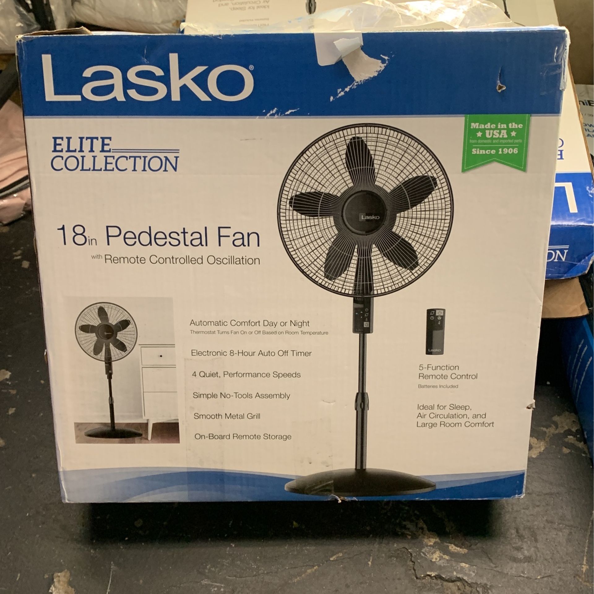 Lasko Elite Collection 18 Pedestal Fan for Sale in Los Angeles, CA -  OfferUp