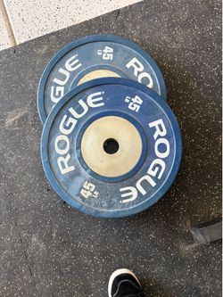 45 Lbs Rogue Plates