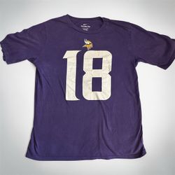 Nike Vikings Justin Jefferson #18 T-Shirt – Purple