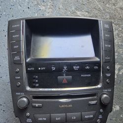 2009 Lexus Is250 Car Stereo With GPS 