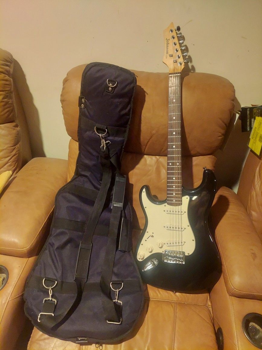 Johnson By Axl Electric Guitar With Case. 
