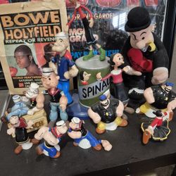 Popeye And Olive Oyl Figures