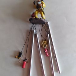 Firefighter Wind Chime 
