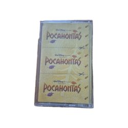 Pocahontas [Original Soundtrack] by Alan Menken (Cassette, May-1995, Disney)